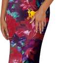 PRETTYGARDEN Women's 2026 Summer Floral Spaghetti Strap Maxi Dress Stretch Sexy Bodycon Dress Backless Slip Long Dresses