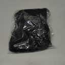 Stamped Glorious Long Corn Wave Ponytail Extension Magic Paste Heat Resistant Wavy Synthetic Wrap Around Ponytail Black Hairpiece for Women (22 Inch, 22 Inch-Black)