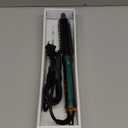 3/4 Inch Barrel Thermal Round Brush, Volume Heat Styling Brush for Men and Women Medium Thin Curly Straight Hair, Heated Curling Iron,12 Temperature Setting (1.35 Inch with Bristles), 0.75 Inch Barrel