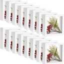 Ripeng 16 Pack Shadow Box Frame Display Case Picture Frame for Wedding Bouquet, Teacher Crafts, Photo, Ticket, Valentine, Easter, Medal, DIY Wall or Tabletop Gift(5 x 5 Inch,White)