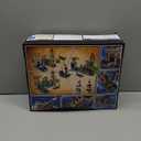 Pirate Castle Building Set with Light, 3 Modes Big Pirates Ship Bay Building Block 1502 PCS, Medieval Pirate Wharf House Construction Model Toy Home Decor for Adults Teens Boys Girls 10-12+