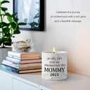 2Pack FreeJac Mom To Be Gifts New Mom Candle for First Mother, Newly Pregnant Mommy, Expectant Mother, Future Moms - 6 Oz Lavender Scented Candle for Mothers Day, Baby Shower Presents Promoted to Mommy 2025