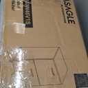 VASAGLE 2-Drawer File Cabinet, Small Rolling Filing Cabinet for Home Office, Printer Stand, for A4, Letter-Size Documents, 15.7 x 16.5 x 27.6 Inches, Snow White UOFC040W46