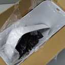 MOPALL Small Bathroom Trash Can with Lid, 3.2 Gallon / 11.5 L Slim Plastic Garbage Bin with Pop-Up Lid, Mini Waste Basket Can Dog Proof for Kitchen, Bedroom, Office, Laundry, Toilet, Rv, White