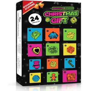 2025 New Santa Swap Gift Exchange Dice, Christmas Dice Games with 24 Dice Set, Fun Christmas Dice Gift Exchange Game, Xmas Party Games for Women Men Adults, Anniversary Birthday Wedding Gifts