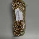 236 Inch Christmas Wood Bead Garland,Gold Wooden Bead Garland for Christmas Tree,Round Craft Farmhouse Vintage Wood Beads Garlands for Xmas Decoration Supplies