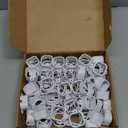 Light Clips for Govee Pro Outdoor Lights H706/H806, 90 Pcs Mounting Brackets, Install Firmly, Replace 3M Glue, for Govee Pro Permanent Outdoor Lights ExtensionWhite