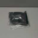 Remerry 2 Pcs 18 x 6 Inches Velvet Neck Roll Pillow Cover with Zipper, Soft Bolster Pillowcases for Cylindrical Pillow (Cover Only, Bolster Not Included) (Ash Black)