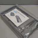 3 Tier Drawer Organizer - Expandable Junk Drawer Organizers Smart Office Supply Organizer, Folding Drawer Storage Multi-level Desk Organizer for Makeup,Jewelry,Cosmetics,Kitchen Storage (1 Row 3 Tier) (Grey)