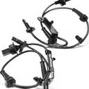 2PCS Front Left & Right ABS Wheel Speed Sensor Compatible with Honda City (17-15), (13-10) / CR-Z (15), (12-11) / Honda Fit (13-09) / Honda Insight (14-10) 57450-TF0-003,57455-TF0-003