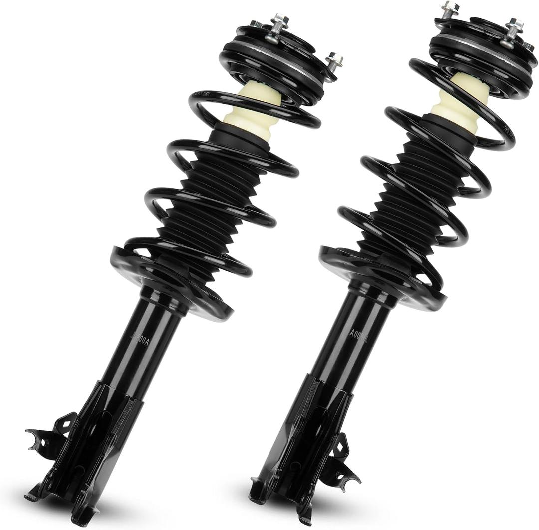 Front Complete Strut Shock Absorber Fit for Honda Civic DX EX LX 1.8L Coupe 2006 2007 2008 2009 2010 2011, 172285 172284 (Set of 2)