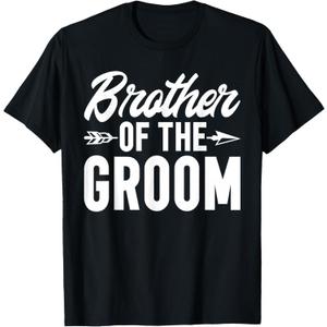Brother of the Groom Brother T-Shirt, Size XL