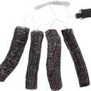 Led Flame String Light Lighted Artificial Charcoal Burning Fake Flickering Fire Effect Lamp for Halloween Christmas Fireplace