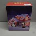 6FT Christmas Inflatables Outdoor Decs, Inflatable Polar Bear and Penguins in The Cup, Built-in Colorful LED Light, Blow Up Yard Decor for Lawn Garden Indoor Xmas Party, for Him, Her