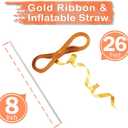 2 x GOER 2 Pcs 42 Inch Rose Gold Foil Balloons Number 4,Huge Number Balloons for 4th 44th Birthday Party Supplies Anniversary Decorations