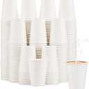 Lamosi 240 Pack Paper Cups 10 oz, 10 oz Disposable Coffee Cups, Hot/Cold Beverage Drinking Cups for Water Juice or Tea, Perfect for Office Party Home Travel
