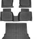 Joruoo-Floor Mats & Cargo Liner for 2017-2020 Ford Fusion, All-Weather Heavy Duty TPE Floor Liners Full Coverage Automotive for Fusion Accessories