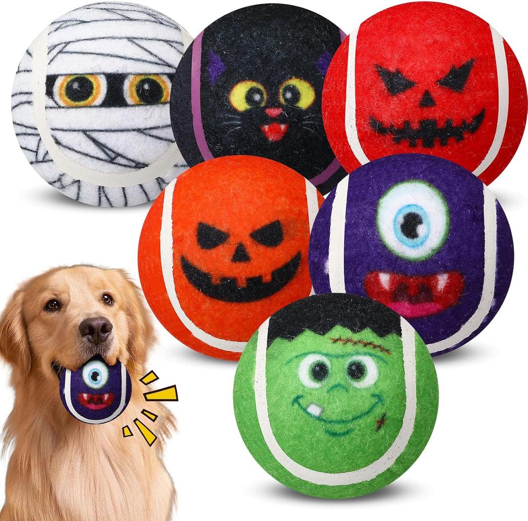 Givaner 36 Pcs Squeaky Tennis Balls Gifts