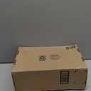 DREAM PAIRS Sandal Heels for Women Low Square Open Toe Block Chunky Heels Slip On Slides Mules for Party Homecoming Daily (8, Clear)