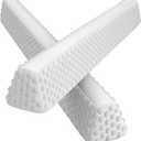 YENING Baby Bed Bumpers for Toddlers Foam Bed Guard Rail for Kids Bed Toddler Bed Bumper for Twin Full Queen King Size Bed Grey, 2-Pack