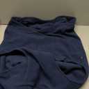 IECOii Warm Dog Hoodie for Large Dogs, Extra Large Dog Hoodie Fleece Vest with Leash Hole & Pocket, Big Dogs Sweatshirt for Giant Breed, Pullover Sleeveless Great Dane Sweater, Blue, 4XL