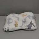 Soft Hypoallergenic Baby Head & Neck Support Organic Cotton Cover Machine Washable (Animal World)