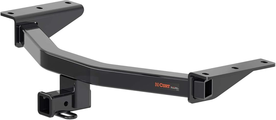 CURT 13421 Class 3 Trailer Hitch, 2-Inch Receiver, Fits Select Honda Passport, GLOSS BLACK POWDER COAT