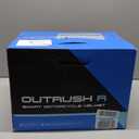 Sena Outrush R Bluetooth Modular Motorcycle Helmet with Intercom System (Matte Black, S)