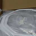 23PCS Full Set Interior Decoration Trim Kit for Jeep Wrangler JL JLU Gladiator JT 2018-2023 Steering Wheel Door Handle Air Conditioning Vent Cup Holder Reading Light Headlight Gear Cover (White)