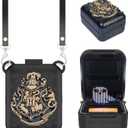 for Wizarding World Harry Potter, Bitzee Interactive Toy Silicone Case with Lanyard, Full Protective Case Cover with Bitzee Harry Potter Interactive Toy Digital Pet-Black