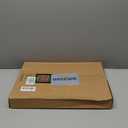 MAYFAIR 1844CP 000 Toilet Seat with Chrome Hinges will Never Come Loose, ELONGATE , White