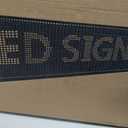 P10 Programmable LED Sign 39x14 Inch, Full Color WiFi Scrolling Message Board for Business Storefront, Indoor Outdoor Digital Display for Shops, Restaurants, Offices, Indoor/Outdoor39"x14"