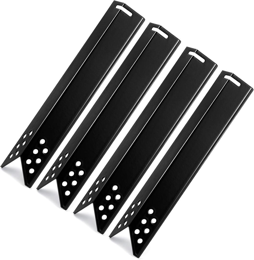 BG2824B Heat Tents Grill Replacement Parts for Expert Grill Parts 5210050 BG2824BP BG2824BN XG16-096-034-00 XG17-096-034-04 Porcelain Steel Expert Heat Plates Grill Accessories 4 Burner Grill Parts