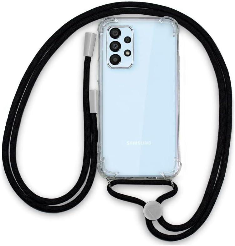 Case for Samsung A336 Galaxy A33 5G Lanyard Black