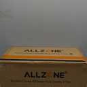 ALLZONE Corner Shower Caddy Tension Pole  Rust-Free Stainless Steel Shower Organizer with Adjustable Storage Shelves, Drill-Free Installation, Quick Setup, Extends from 34 to 116 Inches