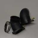 Front Rear Carburetor Intake Manifold Boot For Kawasaki Brute Force 650 KVF650D KVF650E 2005-2013 KFX700 2004-2009 Prairie 650 KVF650 2002 2003 Prairie 700 KVF700 2004 2005 2006 16065-1370 16065-1371