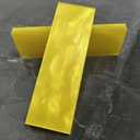 Acrylic Knife Handle Material Scales Blanks Pre-Cut Engraved Resin Sheets For Knife Gun Handle Decoration (Yellow)