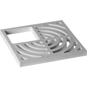 Oatey Floor Floor Sink Three-Quarter Top Grate, 3/4" Pipe Dia., PVC 42752-1