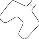 WB44K10005 WB44K10001 WB30X46987 Oven Bake Element Replacement for GE Hotpoint Americana Oven Heating Element Replace RB757BH1WH RBS360DM4BB RB526h3WW RB787WH1WW