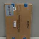 Laptop Bed Desk, Foldable Lap Desk, Portable Lap Table, Laptop Stand with Cup Holder & Tablet Slot & Lifting Handle for Working Writing Drawing & Eating - Blue