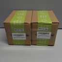 2 x Biscuit shaped dog poop dispenser portable 30 thick leak proof dog waste bags poop bag holder cute