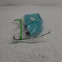 Light Up Teal Pumpkin Halloween Felt Trick or Treat Bucket, with Blue LED lights, Halloween Party Favors, Halloween Snacks, Goodie Bags for Kids, Novlety Gifts