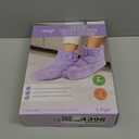 NEWGO Microwaveable Booties Feet Warmers for Women, Heated Foot Warmer with Natural Fillings, Heating Wrap for Cold Feet, Arthritis, Foot Stiffness, Plantar Fasciitis, Gifts for Women, Size: 11.8"x7.9"(30 cm x 20 cm)