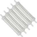 5pk Oxygen Tubing in-Line Water Trap with Removable End Caps