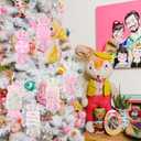 6PcS Candy Christmas Decorations Fake Candyland Tree Decorations Small Candy Ornaments Party Adornos para Arbol De Navidad Modern Christmas Decor Giant Cute Ornament