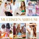 3Pack 20 Pcs Bra Strap Clips, Bra Strap Holders for Slipping Flower Straps, Cross Back Straps Hooks Accessories for Make Racerback Conceal and Cleavage Control