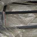 SULIANG Metal Easel Stand with Chain Support for Mirror, Iron Floor Easels for Display Wedding Sign, 58 Inch Adjustable Arts & Crafts Easels(Black)