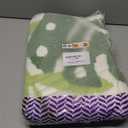 Color&Geometry Cute Leaf Bathroom Rug, Plush Absorbent Non Slip Washable Plant Decor Bath Mat, Ideal for Shower Sink, Bathtub Floor, Bedroom, Kids Room, 31x31, Green