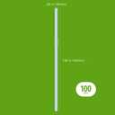 8 x Amazon Basics Disposable Striped Plastic Flex Straws, 7.5" Long, Assorted Colors, 100 Count, Large Pack