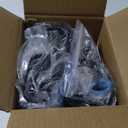 1/2 HP Submersible Water Pump 2900 GPH Small Sump Pump For Pool Cover, Basements, Puddles, Gardens, Ponds Draining With Hose Adapters, Blue